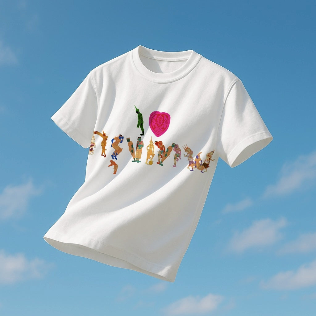 เสื้อยืด "ฉันรักกรุงเทพ"