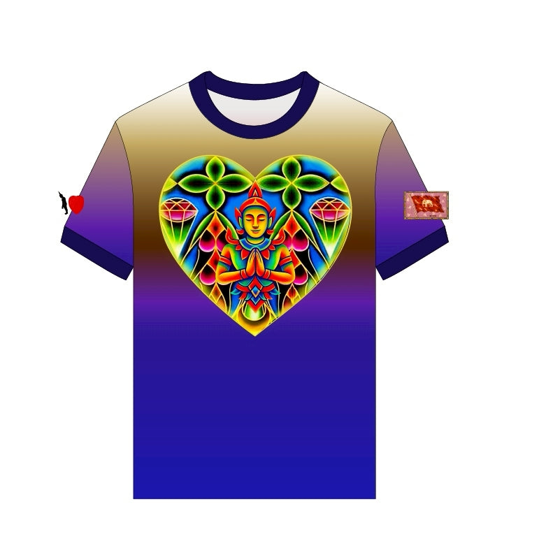 เสื้อยืดเทพพนมม่วง