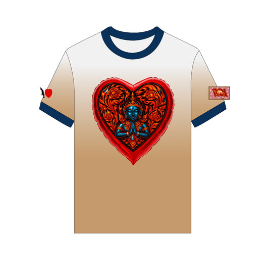 T shirt "เทพพนม Beige"