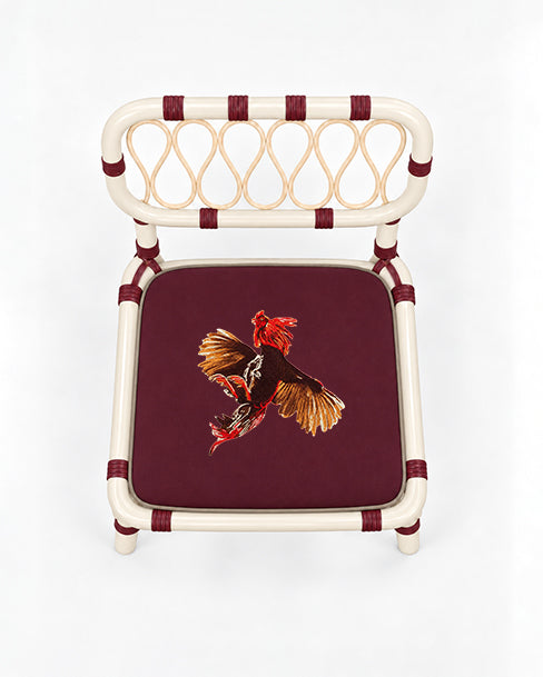 #03 — Burgundy Gamecock
