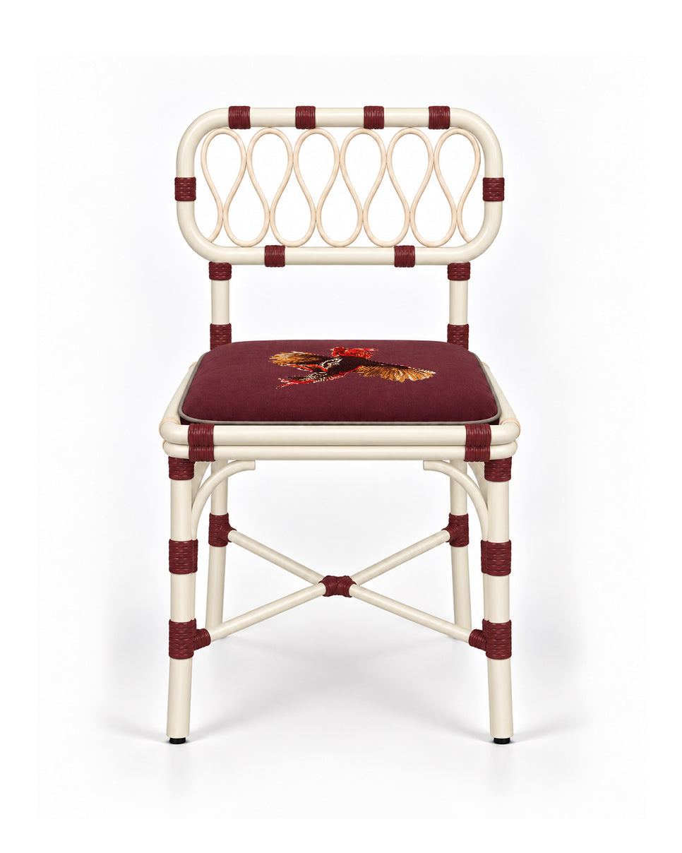 #03 — Burgundy Gamecock