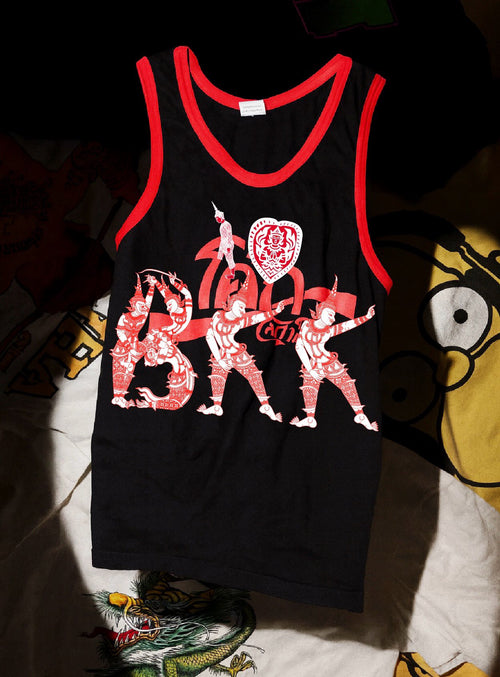 Bom เสื้อวินเทจ "I Love BKK"