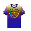 เสื้อยืดเทพพนมม่วง